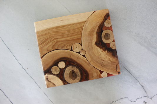 Amber Timber Tray